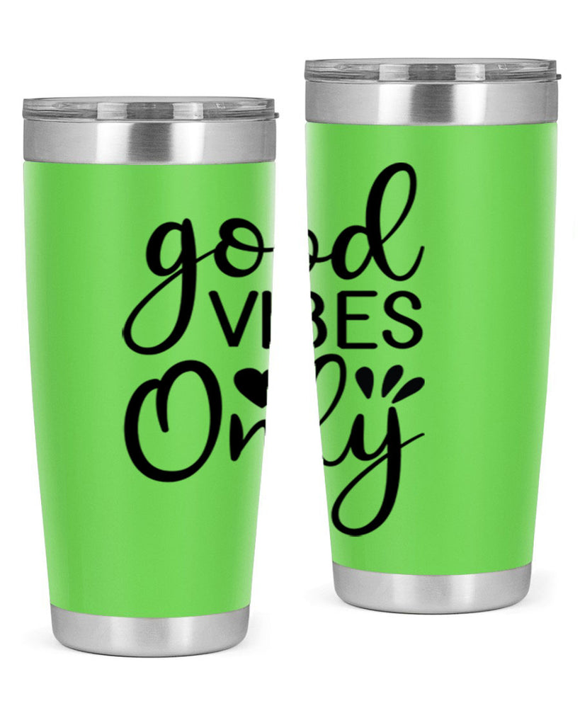 Good vibes only design 202#- mermaid- Tumbler