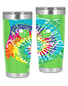 Graphic Owl Tiedye A TurtleRabbit 8#- owl- Tumblers