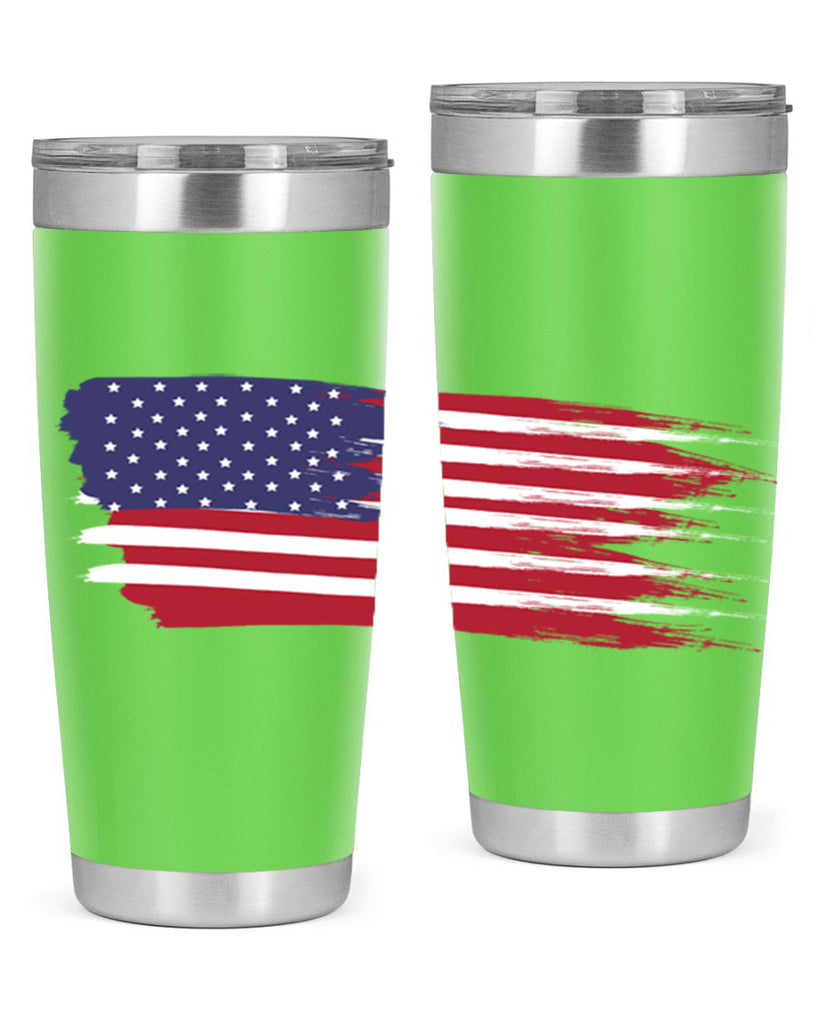 Grunge Flag 54#- Us Flags- Tumbler