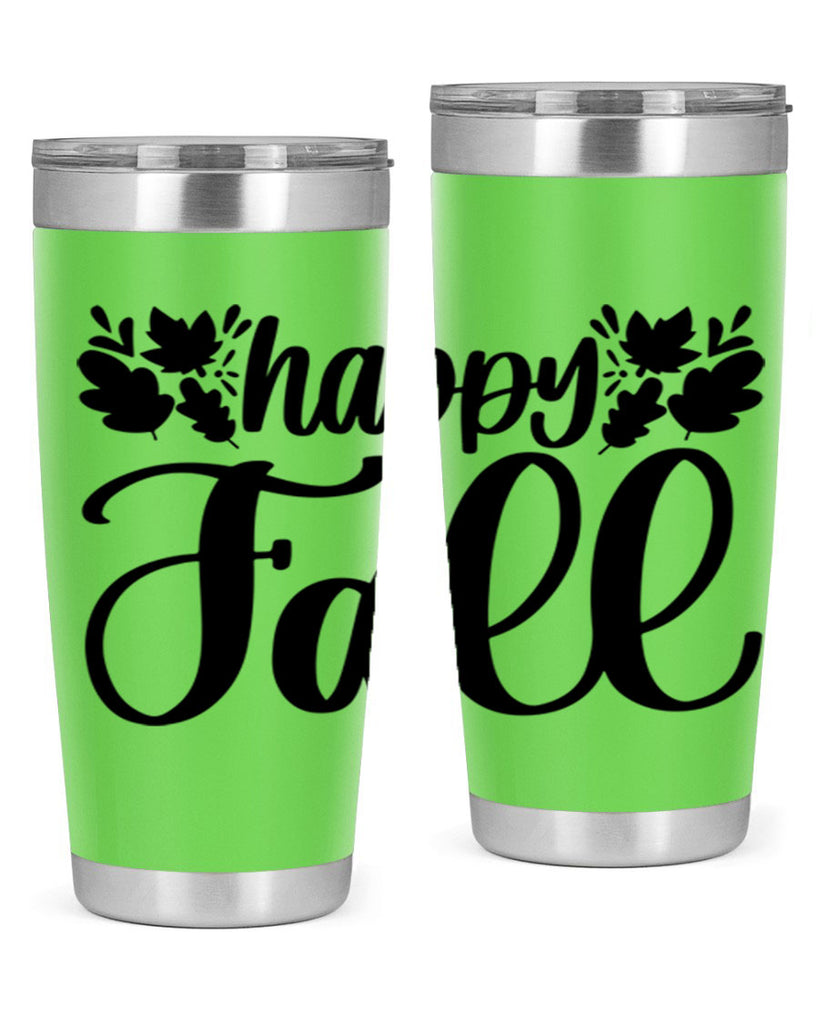 Happy Fall 489#- fall- Tumbler