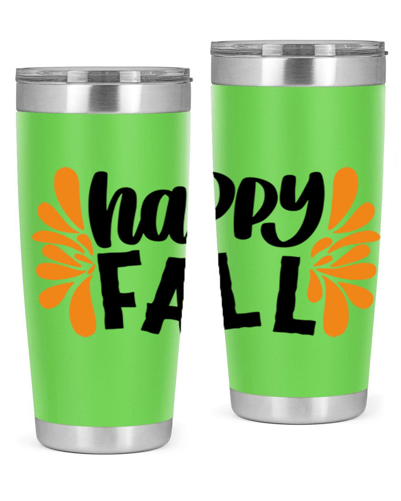 Happy Fall 491#- fall- Tumbler
