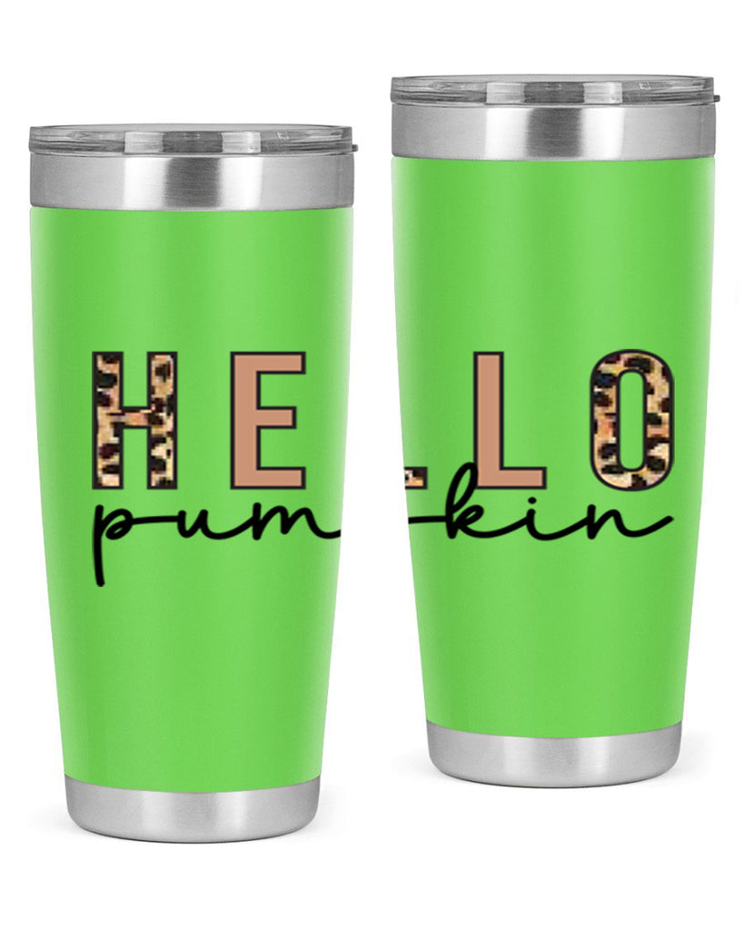 Hello Pumpkin Fall 291#- fall- Tumbler