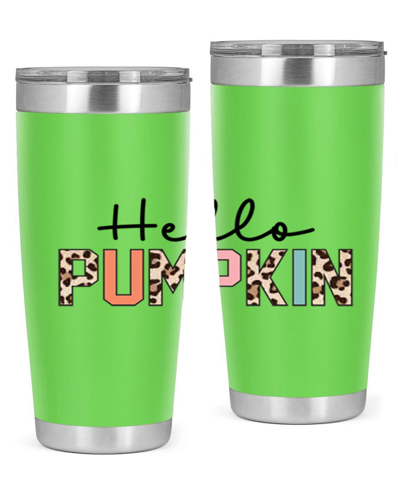 Hello pumpkin 289#- fall- Tumbler