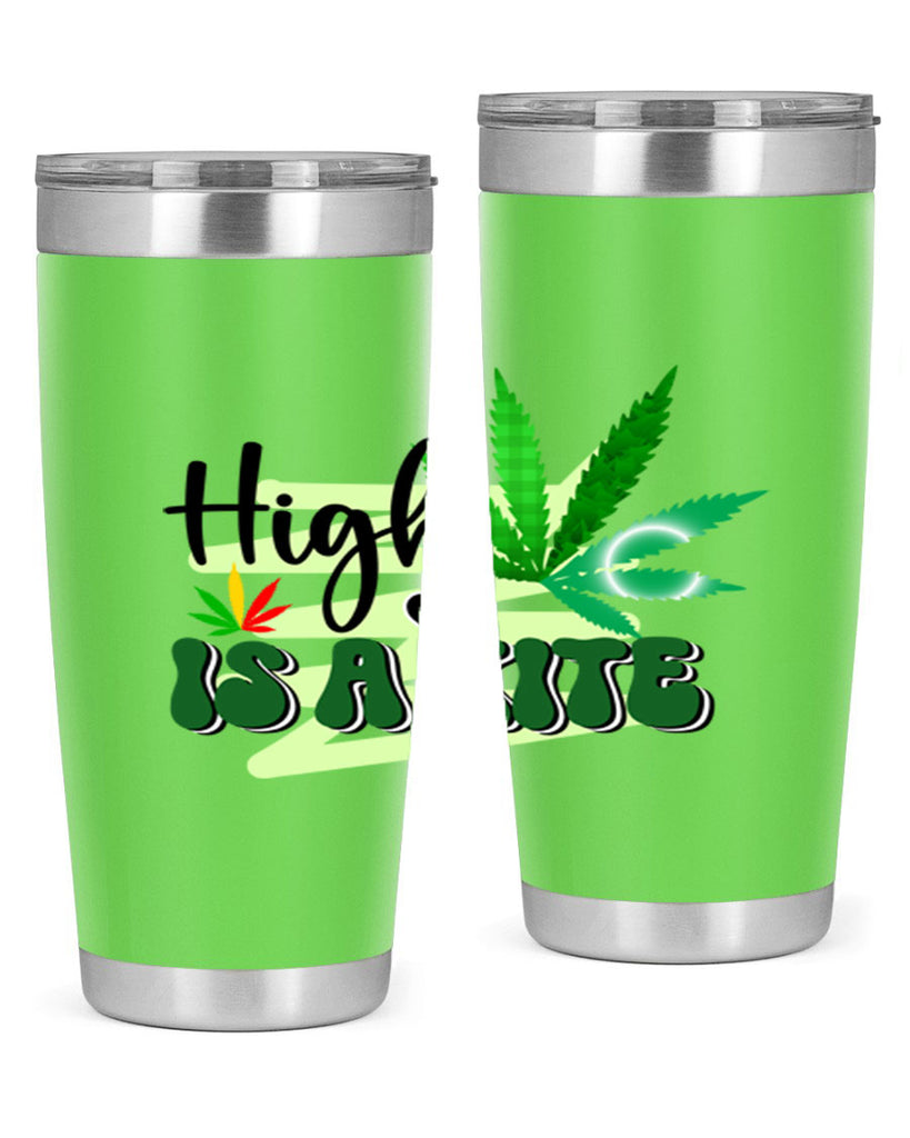 High is a Kite 116#- marijuana- Tumbler