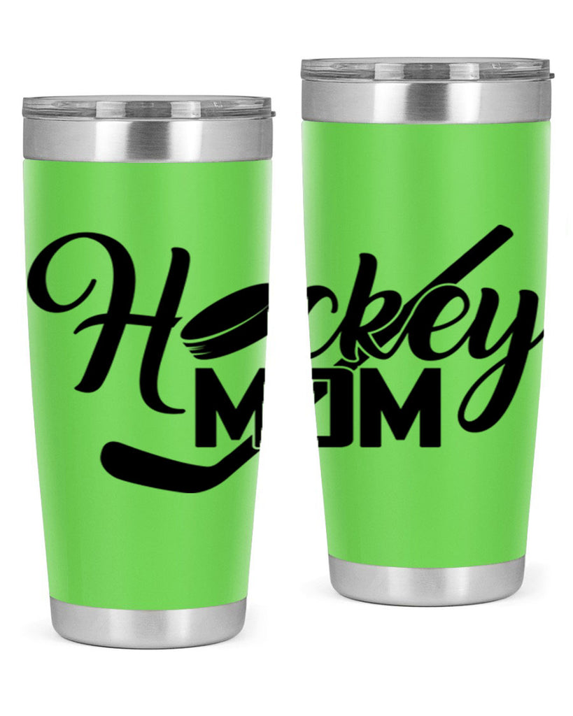 Hockey mom 1186#- hockey- Tumbler