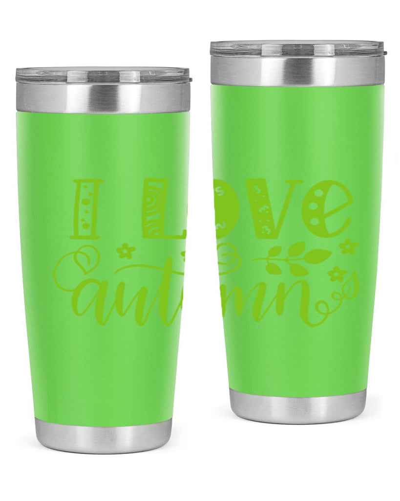 I Love Autumn 325#- fall- Tumbler
