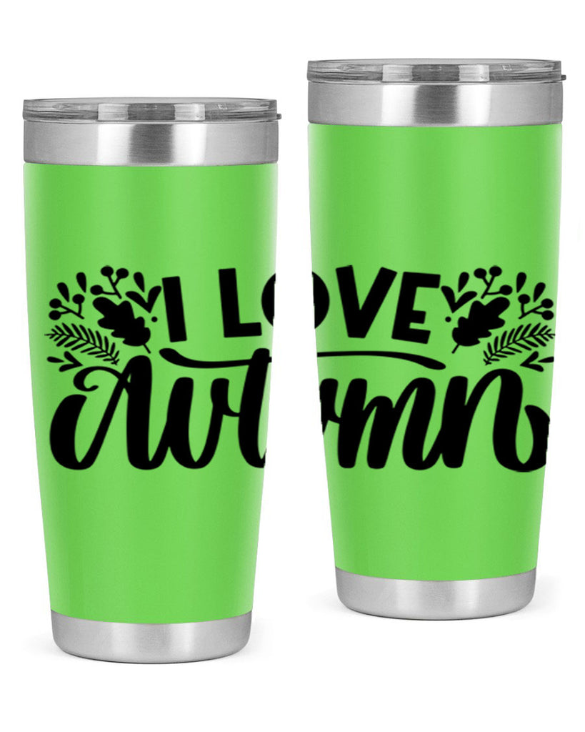 I Love Autumn 497#- fall- Tumbler