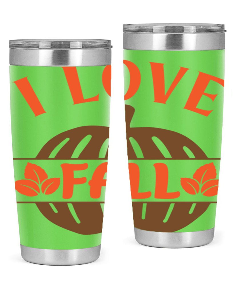 I Love Fall 337#- fall- Tumbler