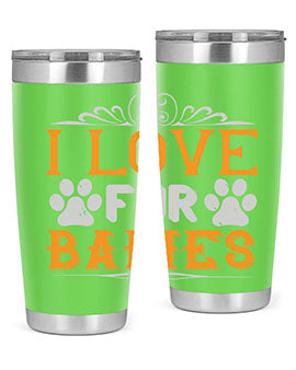 I Love Fur Babies Style 192#- dog- Tumbler