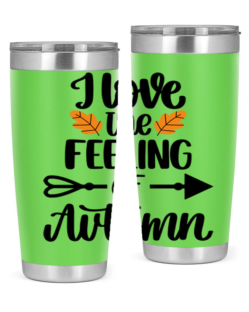 I Love The Feeling Of Autumn 499#- fall- Tumbler