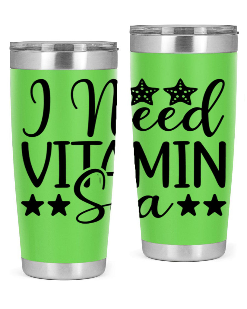 I Need Vitamin Sea 232#- mermaid- Tumbler