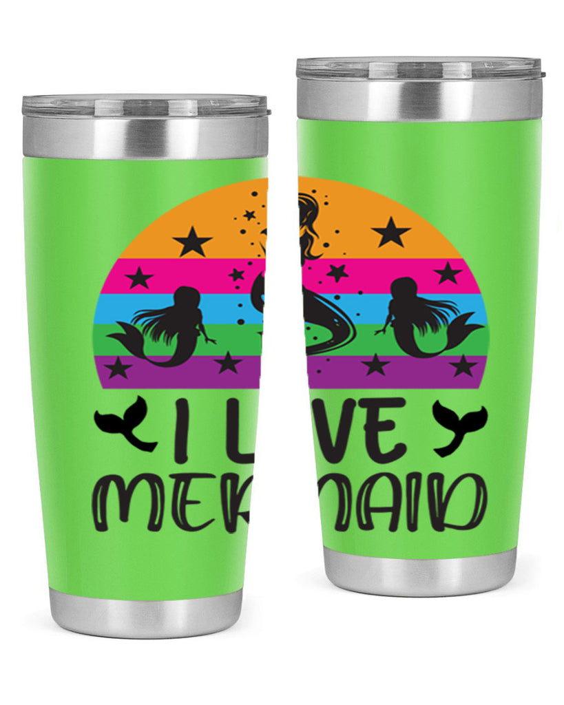 I love mermaid 230#- mermaid- Tumbler