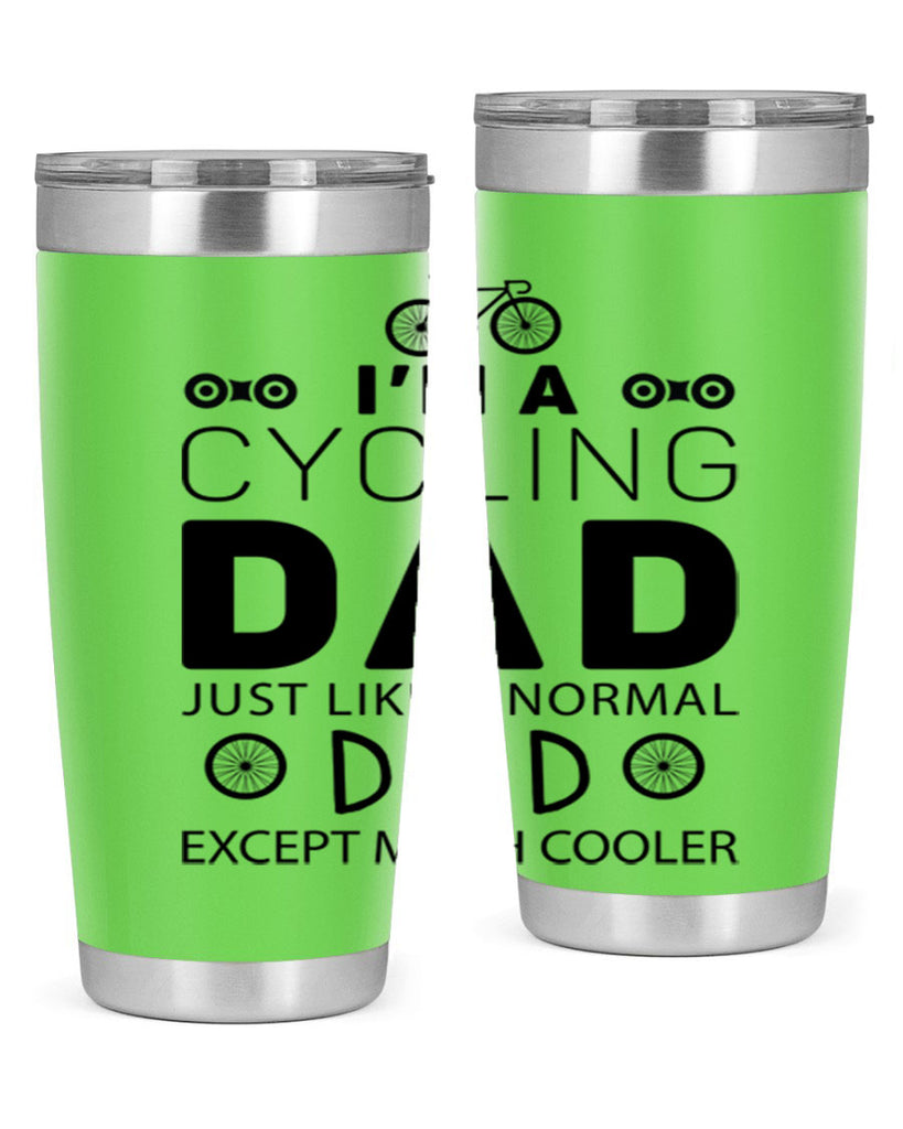 Im A Cycling Dad 4#- dad- Tumbler