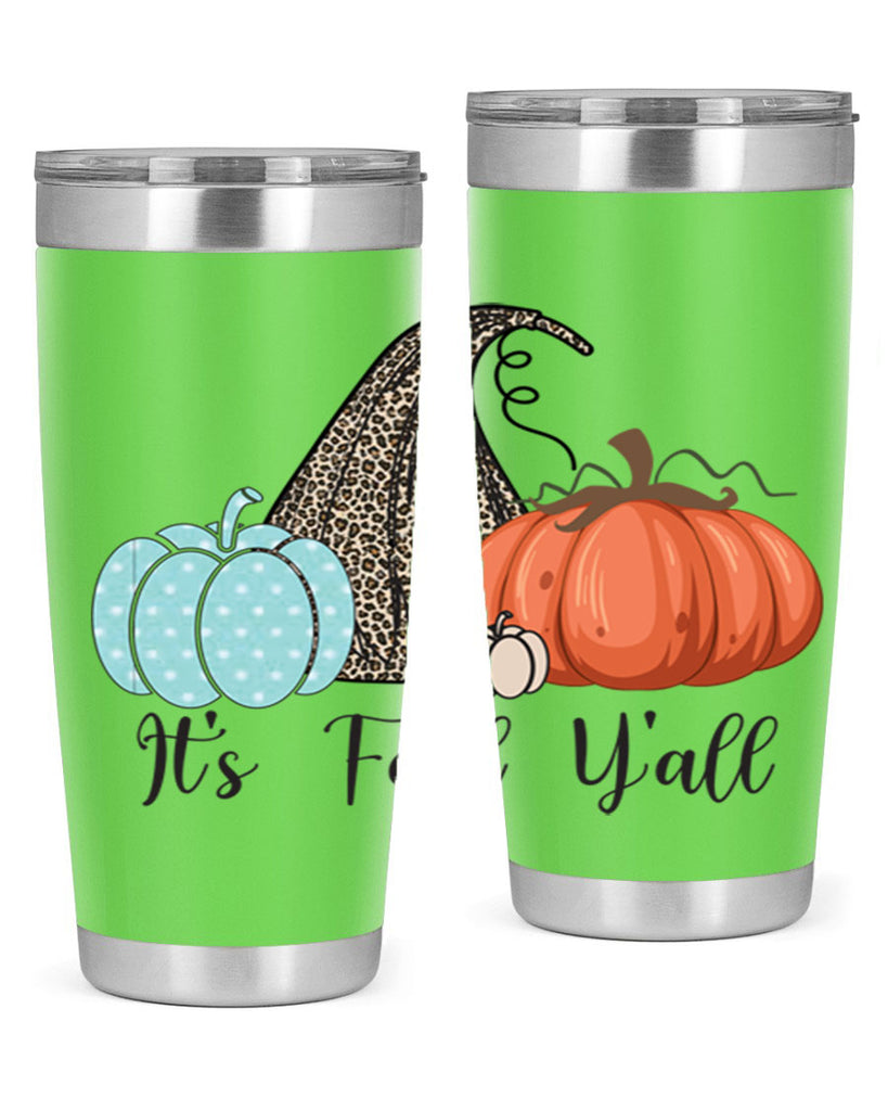 It s Fall Y all Pumpkin 363#- fall- Tumbler