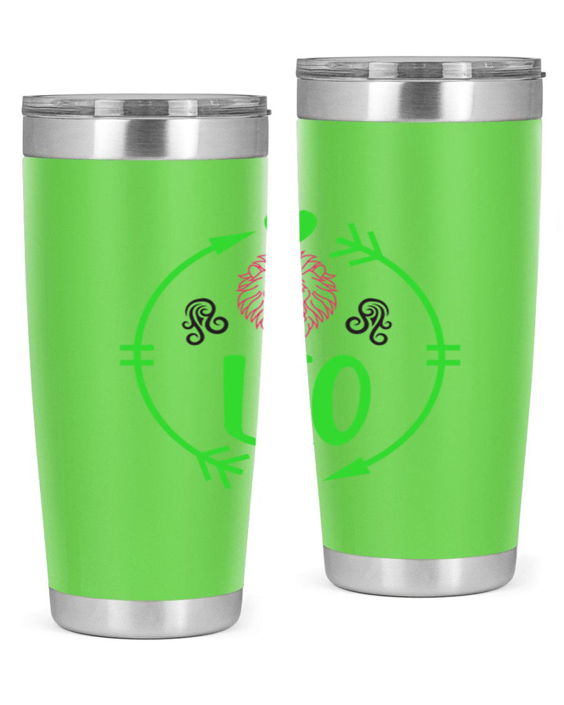 Leo 283#- zodiac- Tumbler