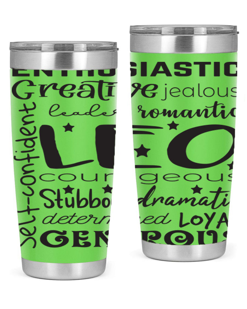 Leo 568#- zodiac- Tumbler