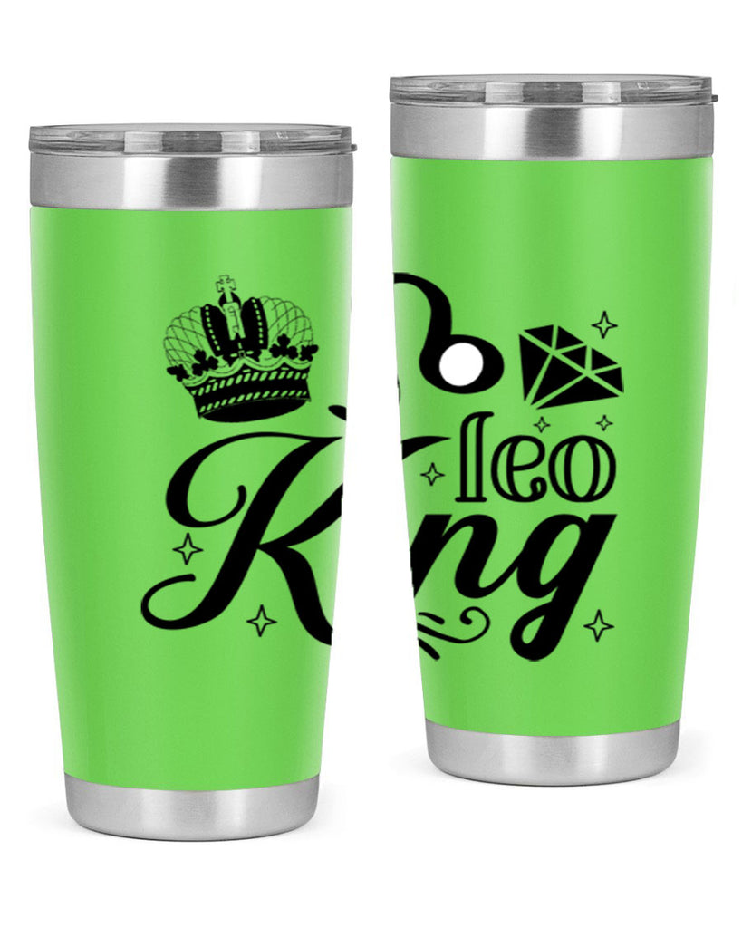 Leo king 290#- zodiac- Tumbler