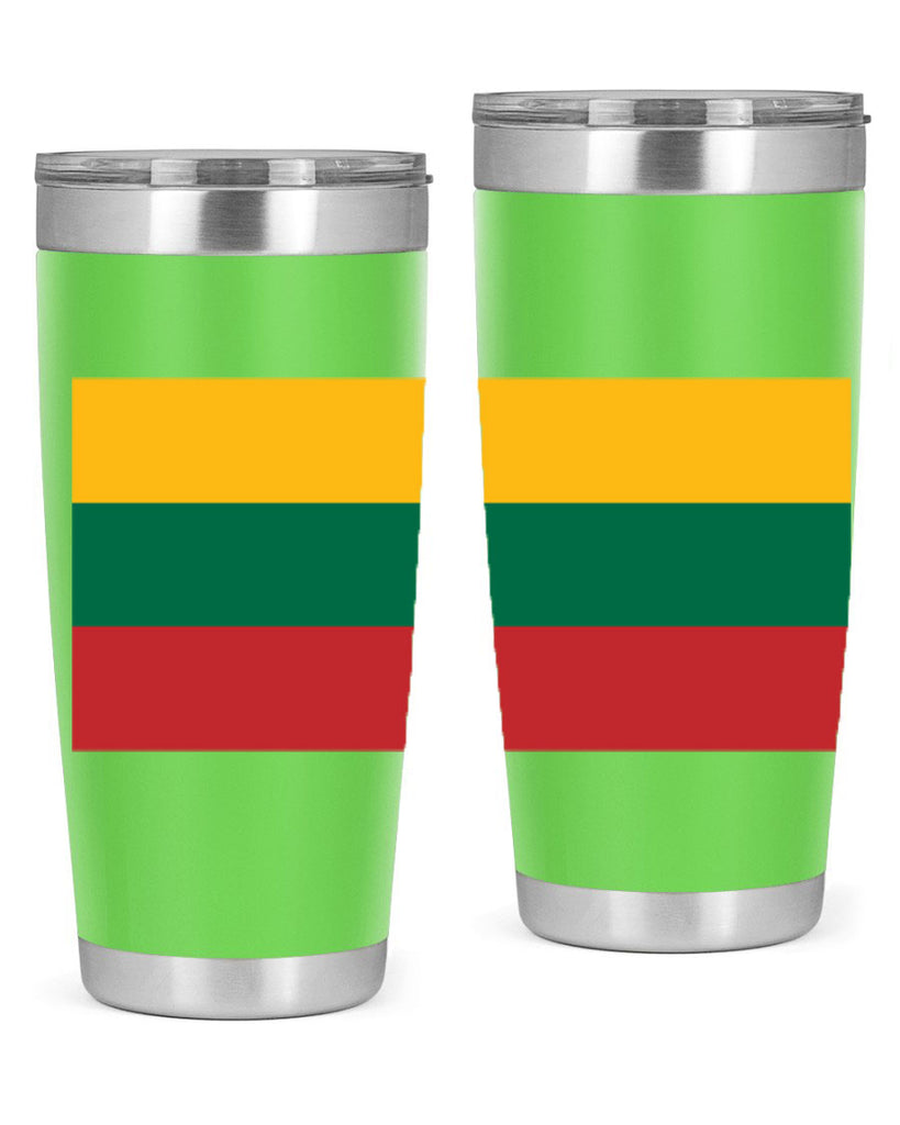 Lithuania 98#- world flags- Tumbler