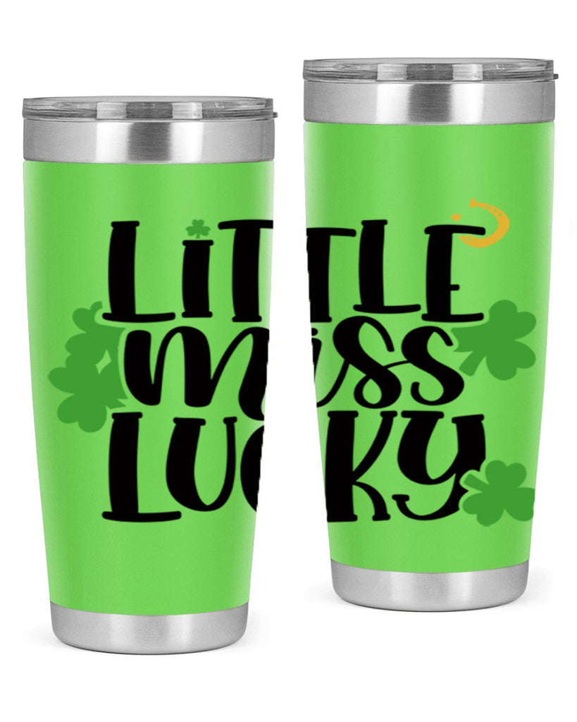 Little Miss Lucky Style 68#- St Patricks Day- Tumbler