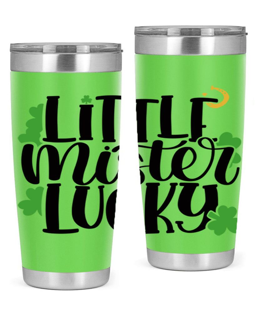 Little Mister Lucky Style 67#- St Patricks Day- Tumbler