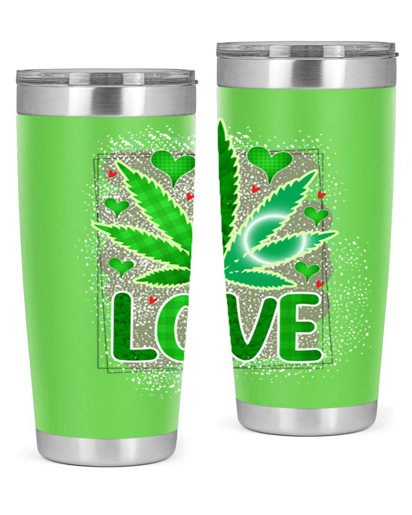 Love 188#- marijuana- Tumbler