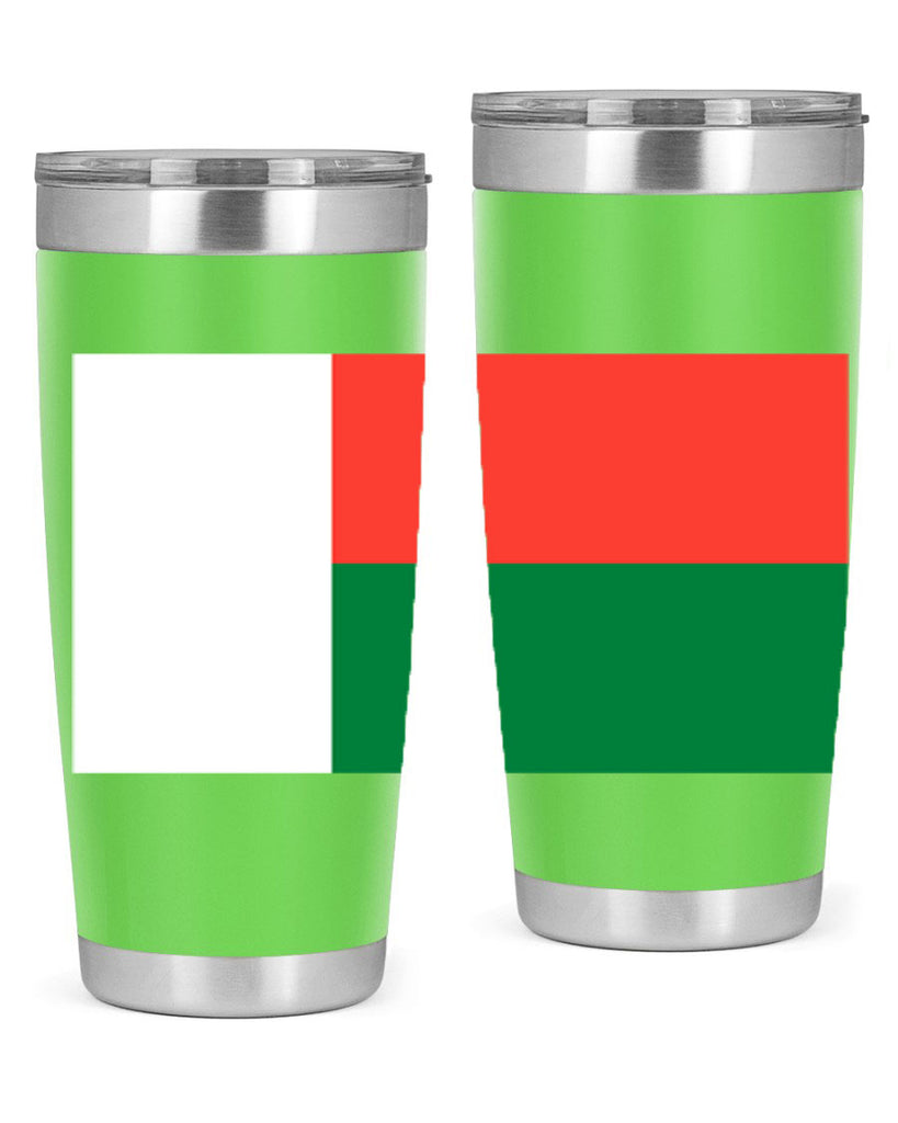 Madagascar 96#- world flags- Tumbler