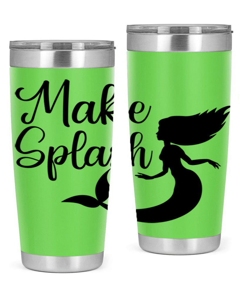 Make splash 316#- mermaid- Tumbler