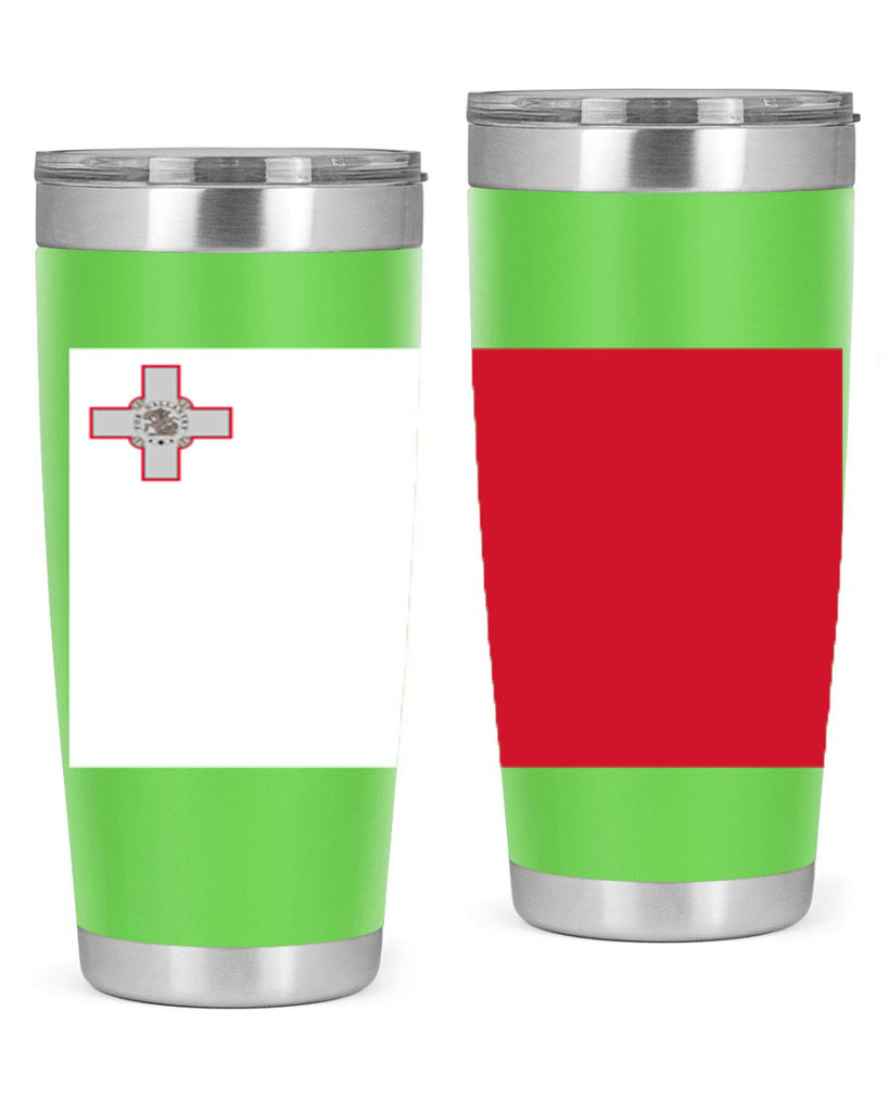 Malta 91#- world flags- Tumbler