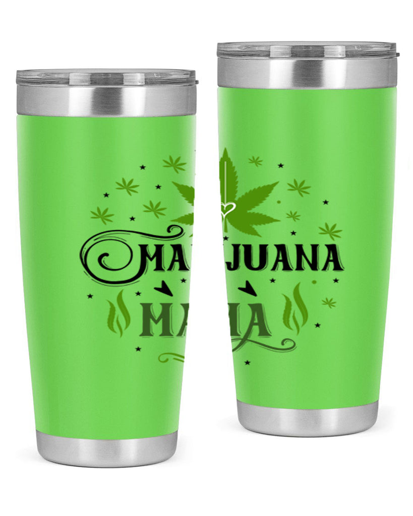 Marijuana Mama 208#- marijuana- Tumbler