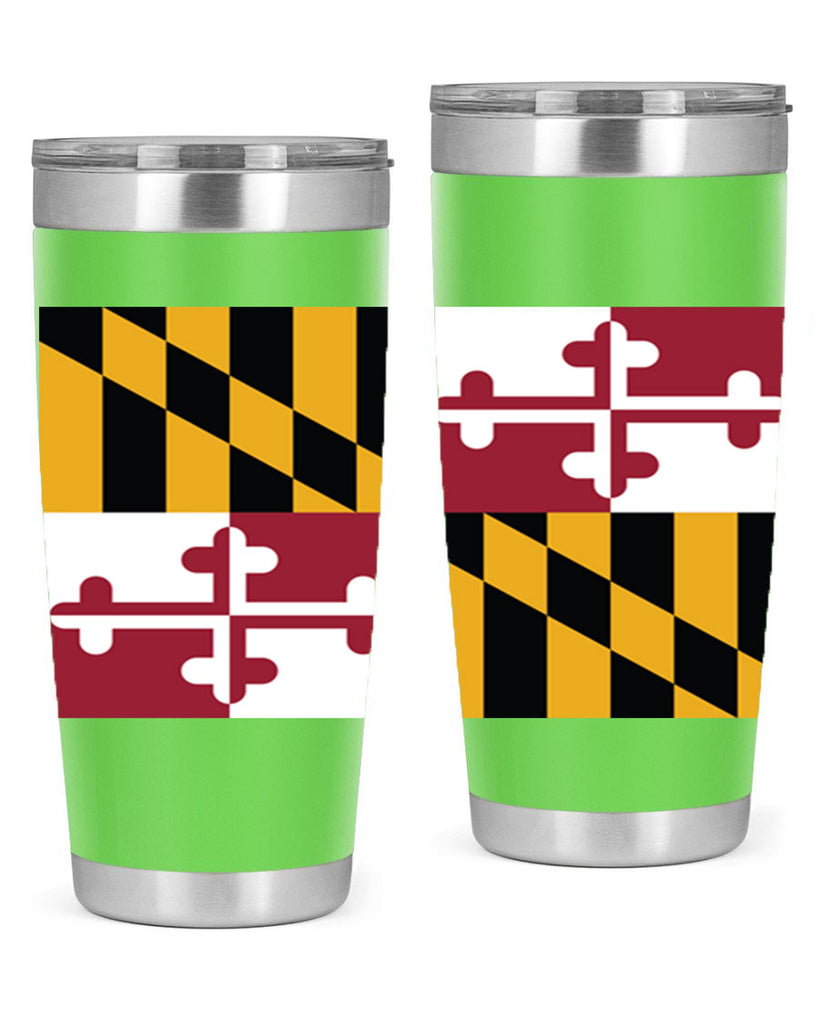 Maryland 32#- Us Flags- Tumbler