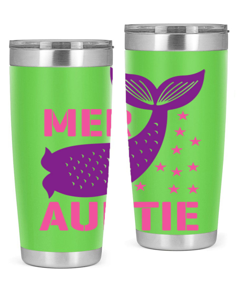 Mer Auntie 320#- mermaid- Tumbler