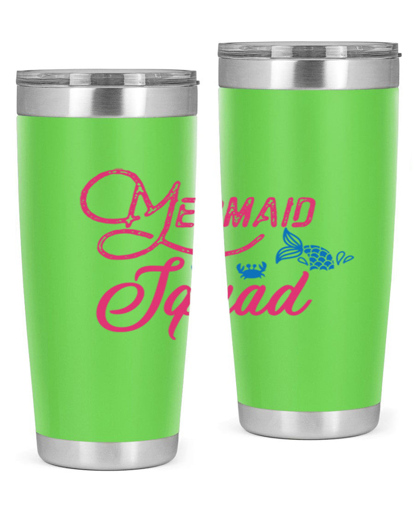 Mermaid Squad 383#- mermaid- Tumbler