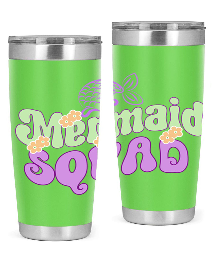 Mermaid Squad 445#- mermaid- Tumbler