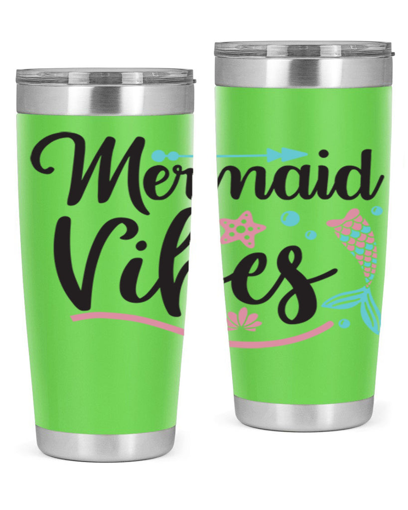 Mermaid Vibes 389#- mermaid- Tumbler