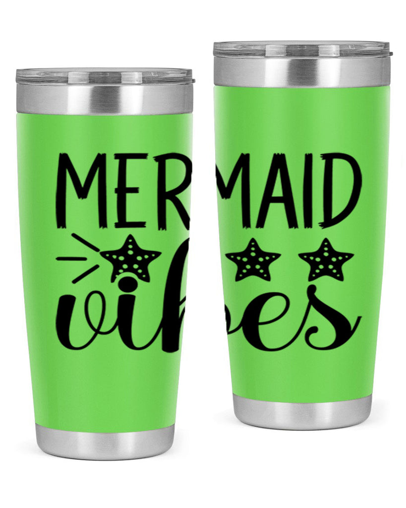 Mermaid Vibes 457#- mermaid- Tumbler