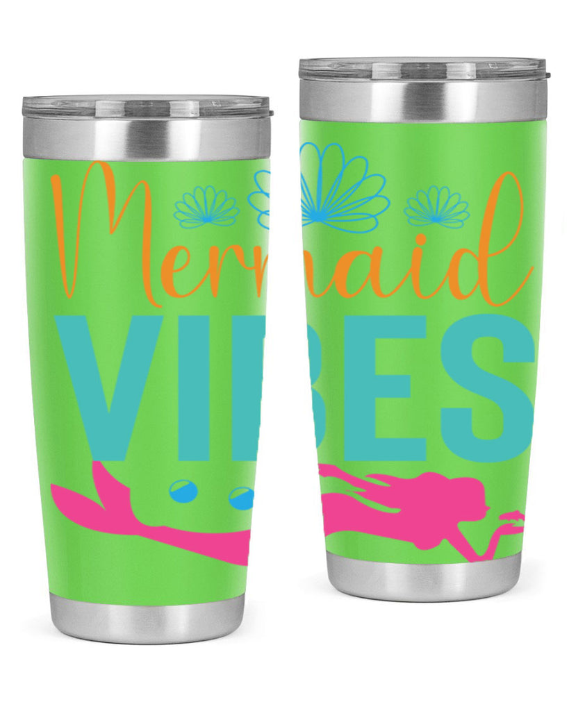 Mermaid Vibes Design 465#- mermaid- Tumbler
