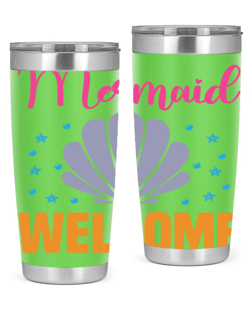 Mermaid Welcome Design 467#- mermaid- Tumbler