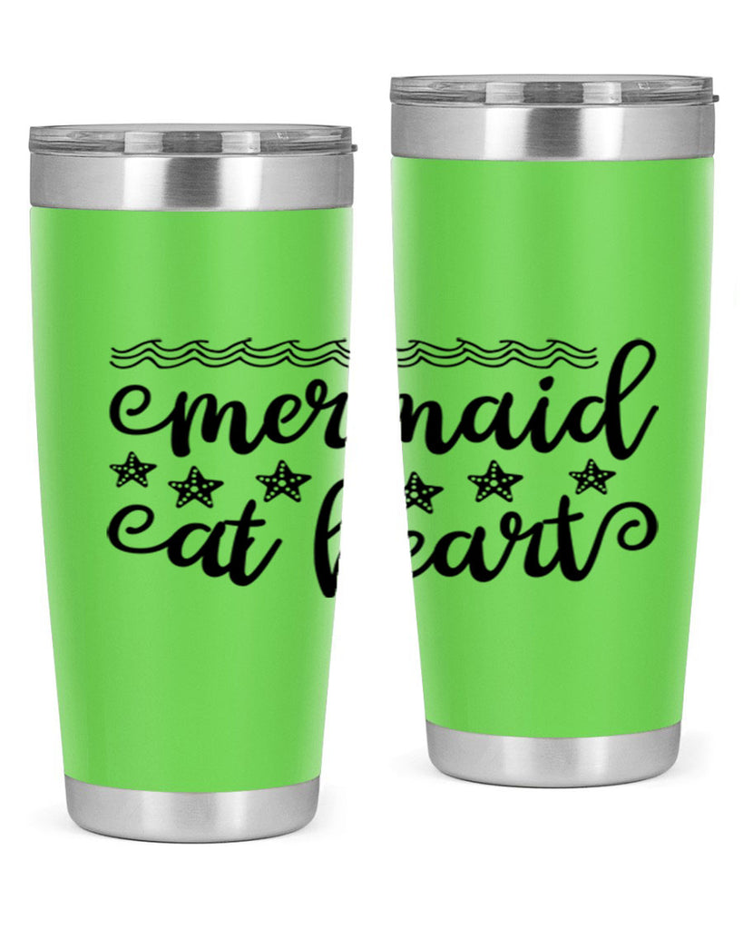 Mermaid at heart design 398#- mermaid- Tumbler