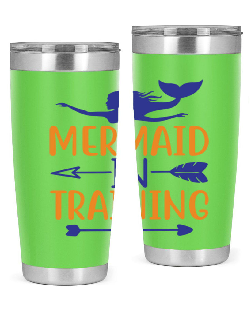 Mermaid in Training 360#- mermaid- Tumbler