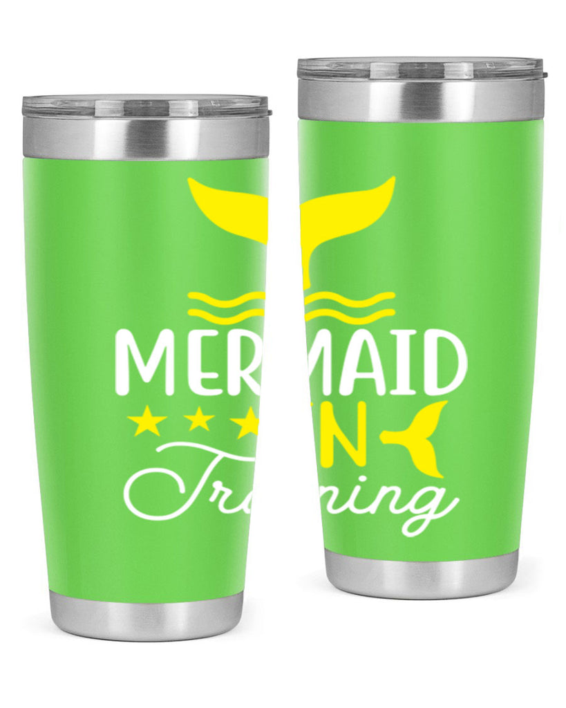 Mermaid in Training 361#- mermaid- Tumbler