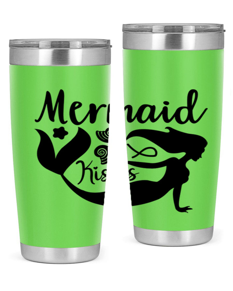 Mermaid kisses design 428#- mermaid- Tumbler