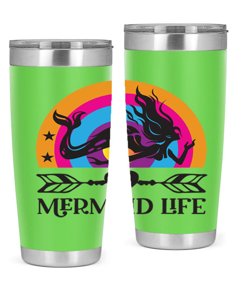 Mermaid life 431#- mermaid- Tumbler