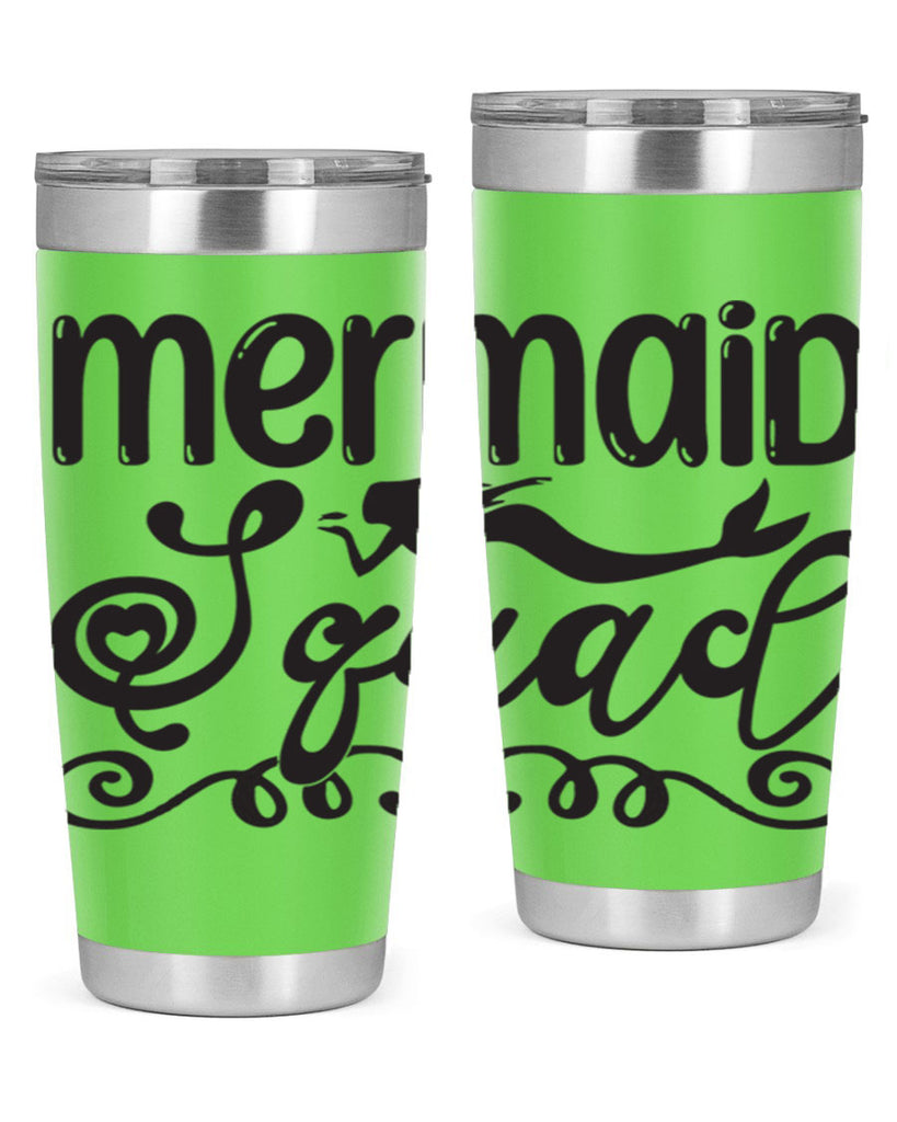 Mermaid squad 446#- mermaid- Tumbler