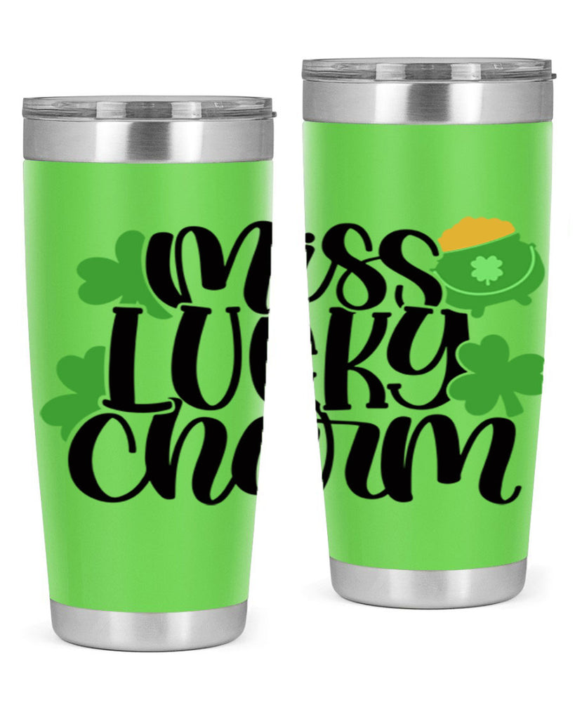 Miss Lucky Charm Style 48#- St Patricks Day- Tumbler