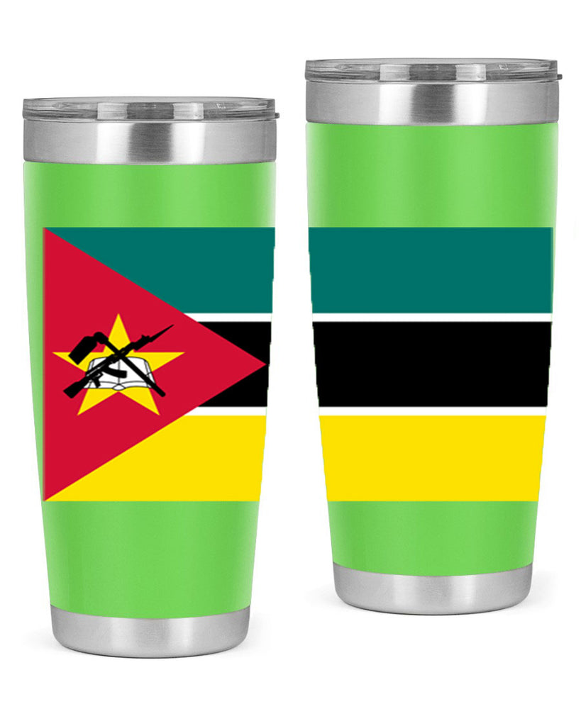 Mozambique 80#- world flags- Tumbler