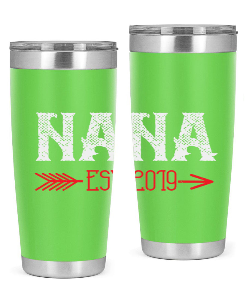 NANA Est 10#- grandma - nana- Tumbler