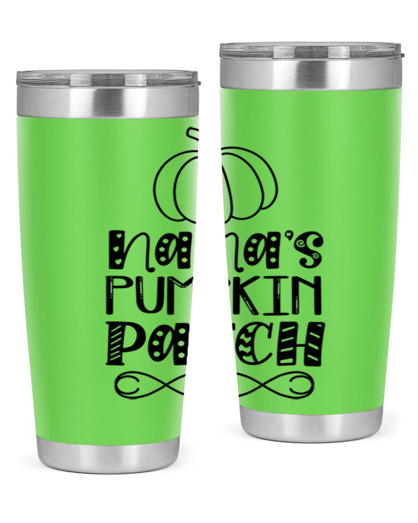 Nana s Pumpkin Patch 439#- fall- Tumbler