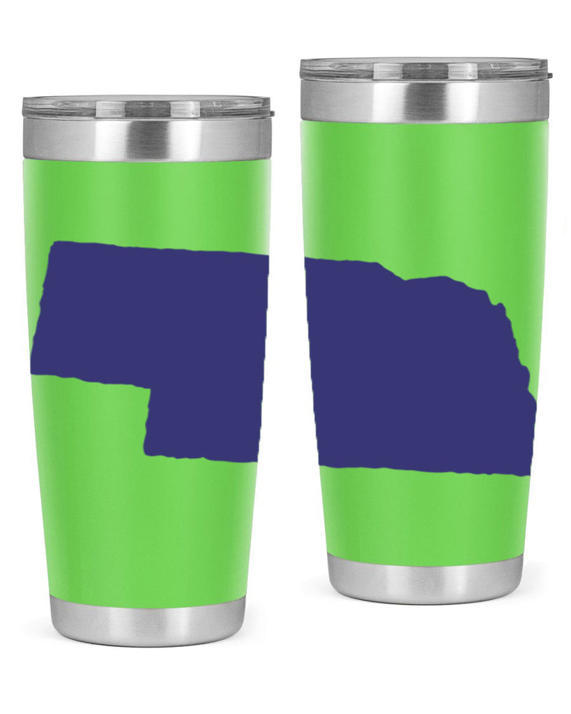 Nebraska 24#- stateflags- Tumbler