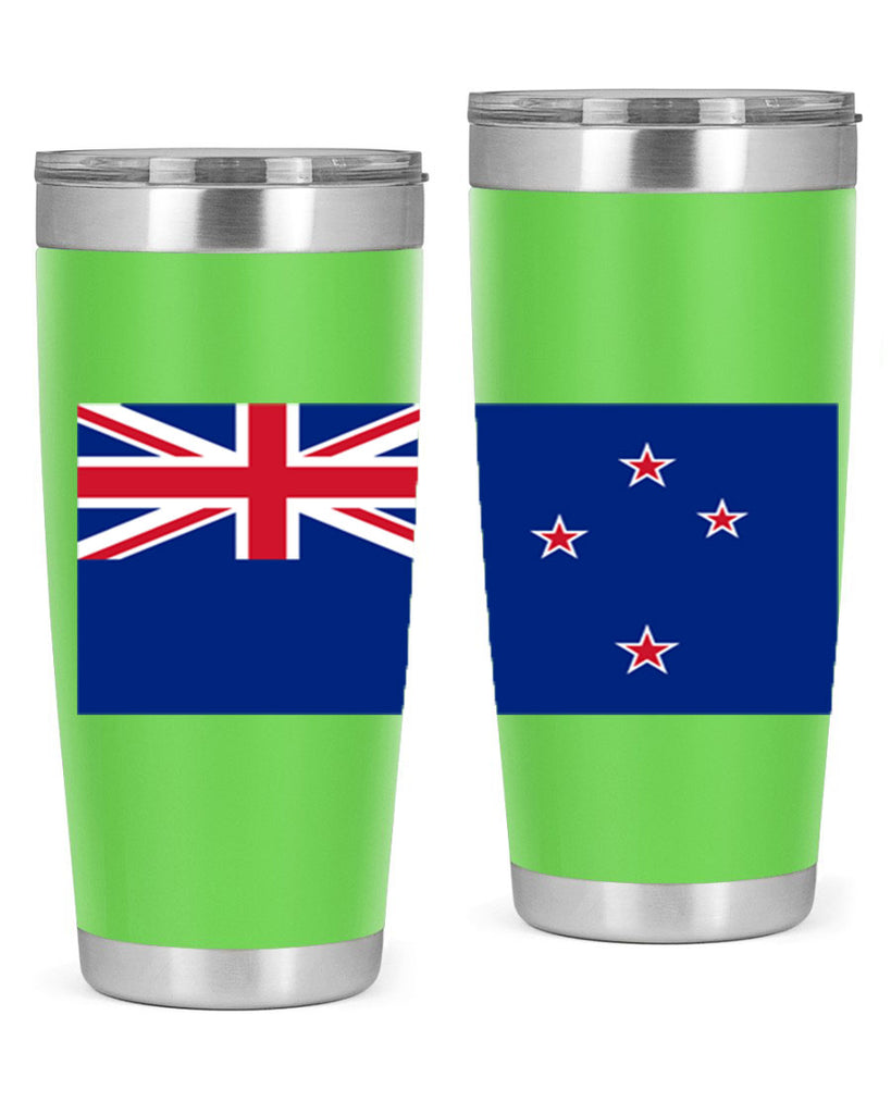 New Zealand 74#- world flags- Tumbler