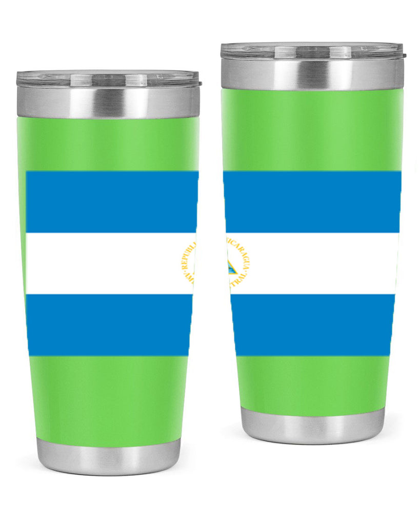 Nicaragua 73#- world flags- Tumbler